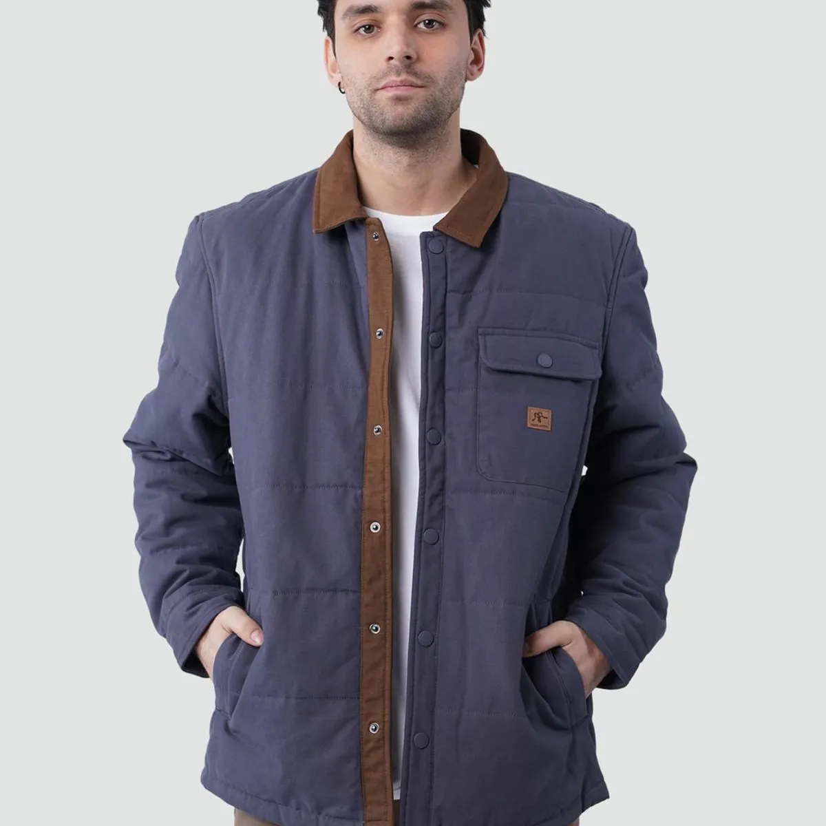 KAYA UNITE - Chaqueta Hombre Acolchada Yuka Canvas