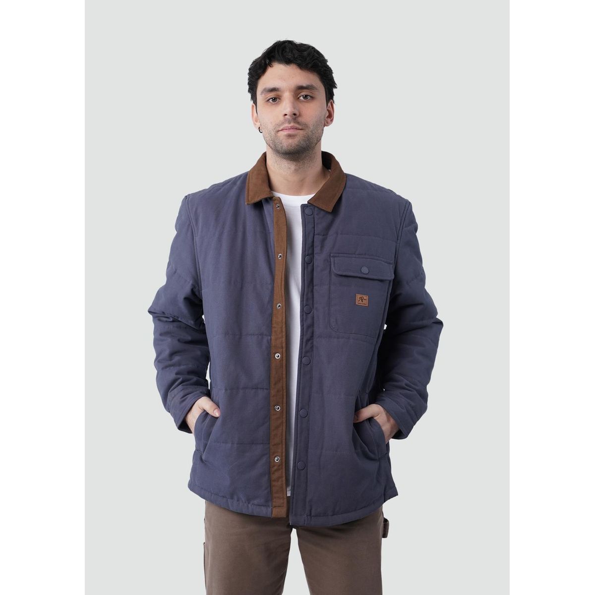 KAYA UNITE - Chaqueta Hombre Acolchada Yuka Canvas