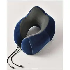 GENERICO - Almohada De Cuello ideal para Viaje Azul marino