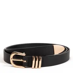 GACEL - Cinturon - ancho 25mm - - Negro