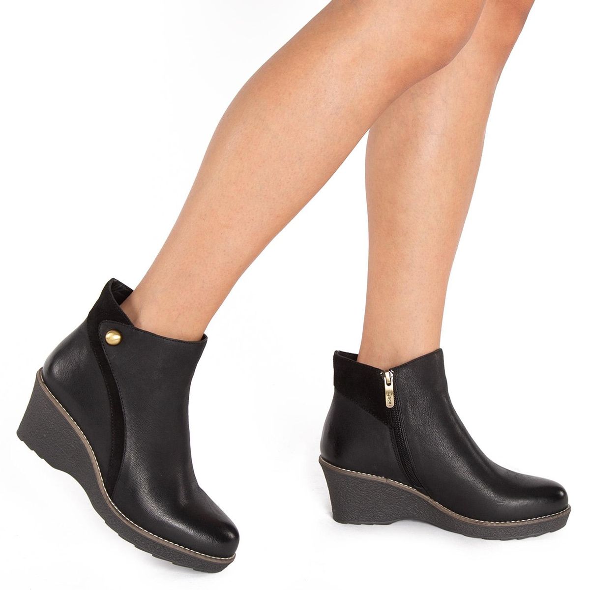 GACEL - Botin - Leda - Gacel - Negro