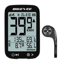 GENERICO - Ciclocomputador Inalámbrico Bikevee Negro