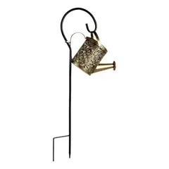 GENERICO - Regadera Solar Luz Hada Alambre De Cobre