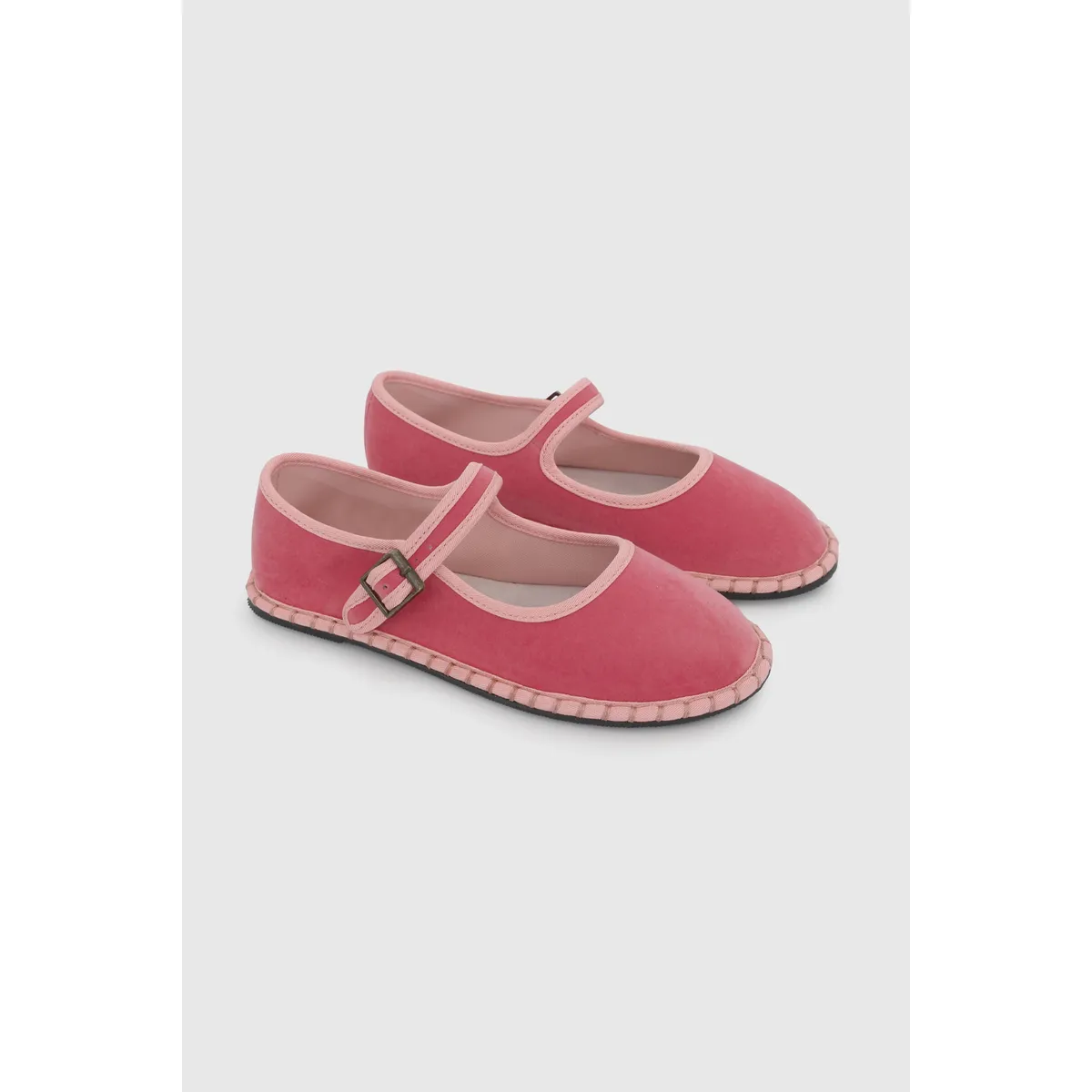 COLLOKY - Ballerina de Niña Fucsia con Hebilla