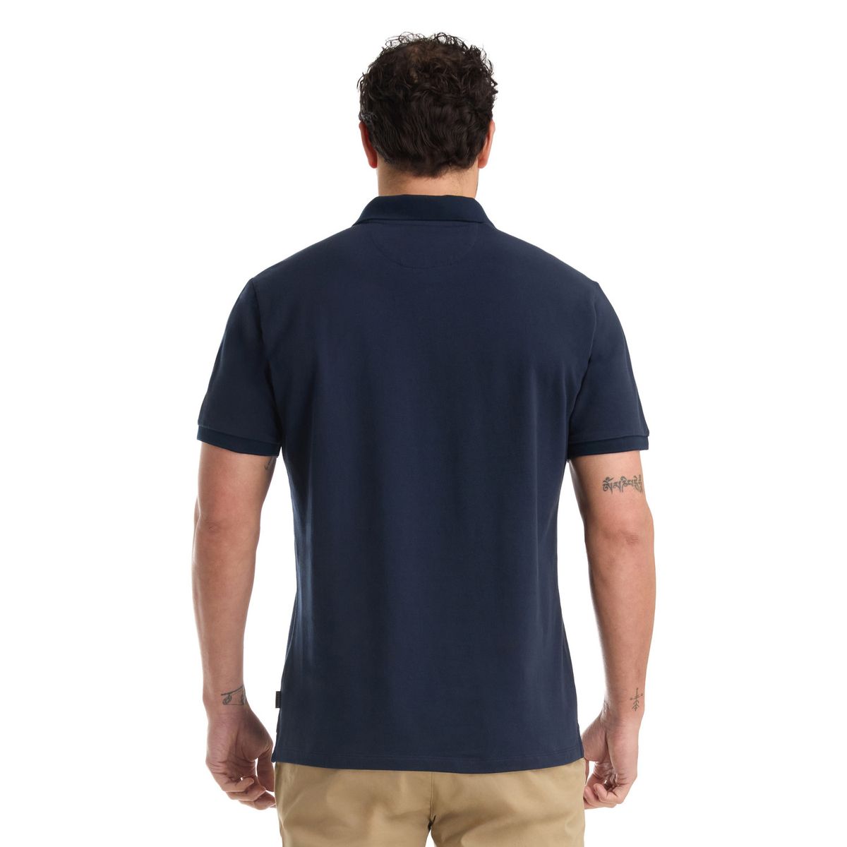 PANAMA JACK - Polera Hombre Casual Azul Panama Jack