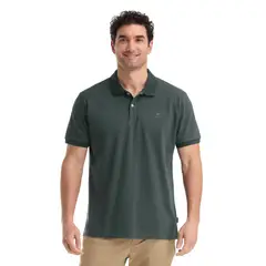 PANAMA JACK - Polera Hombre Casual Verde