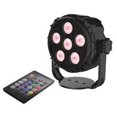 TECNOLAB - Foco PAR LED RGB con Parlante Bluetooth 10W + Control - PS