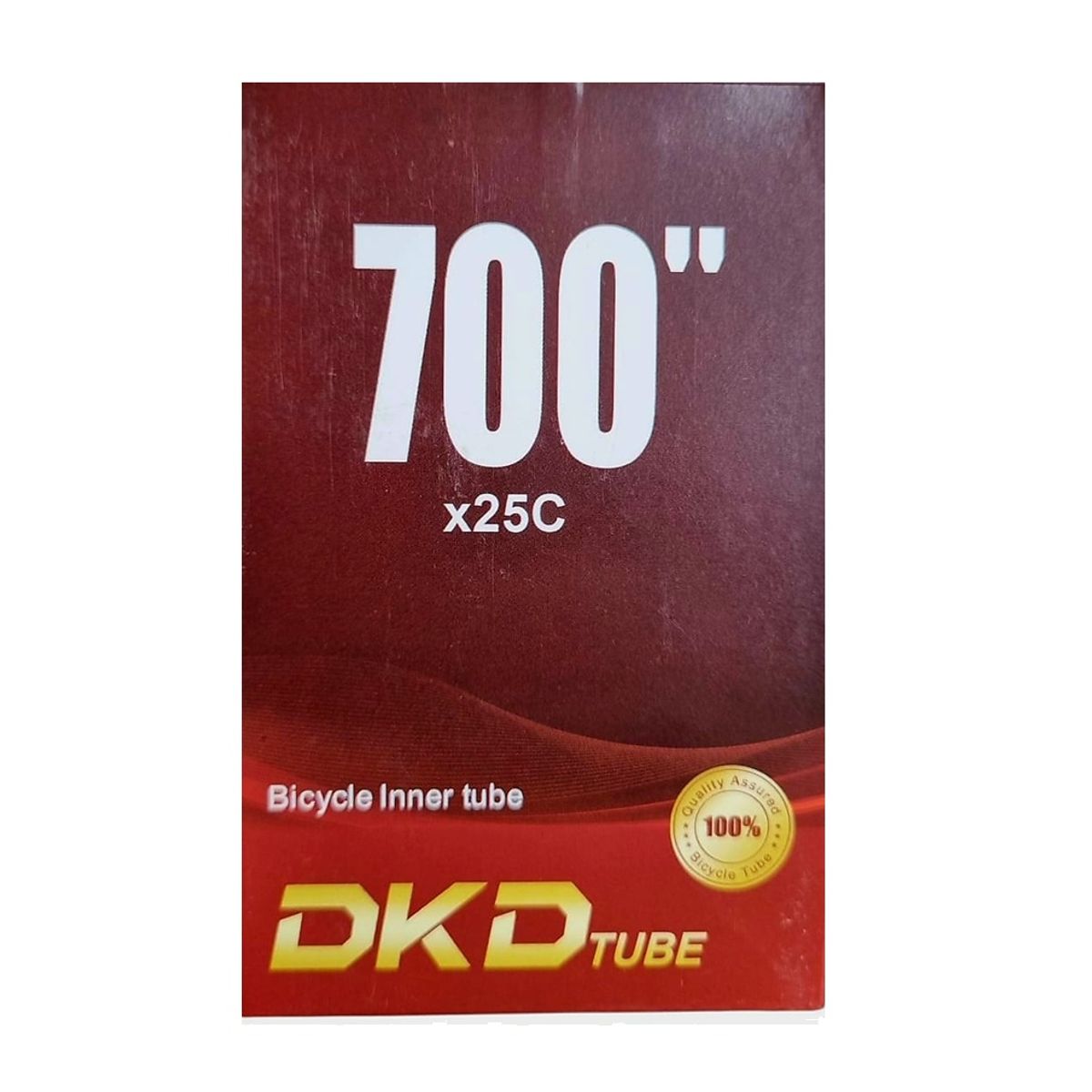 GENERICO - Camara Bicicleta Aro 700x25c Valvula Francesa 80mm