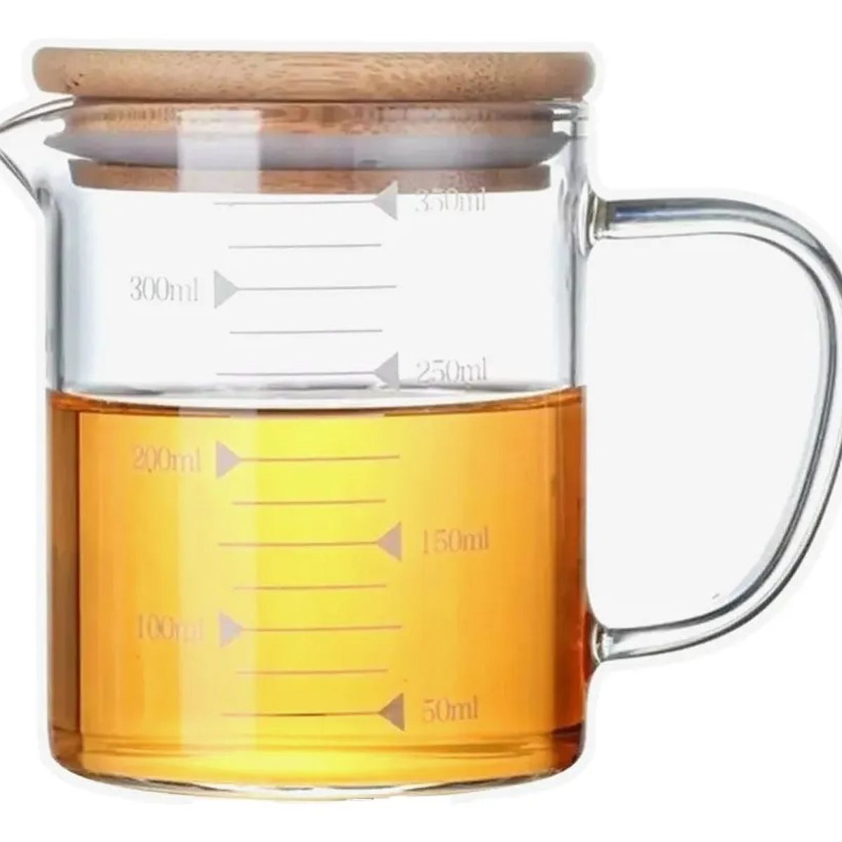 GENERICO - Taza Medidora Vaso Medidor Jarra Taza Medidora 350ml Transparente