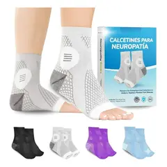 COMPUTECH - Medias De Compresión Varices Neuropatia Calcetines Diabetes SM