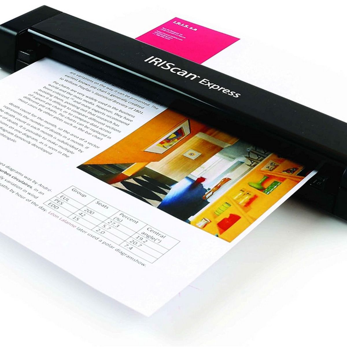 CANON - Escáner Portátil Iriscan Canon Express V4 8pp