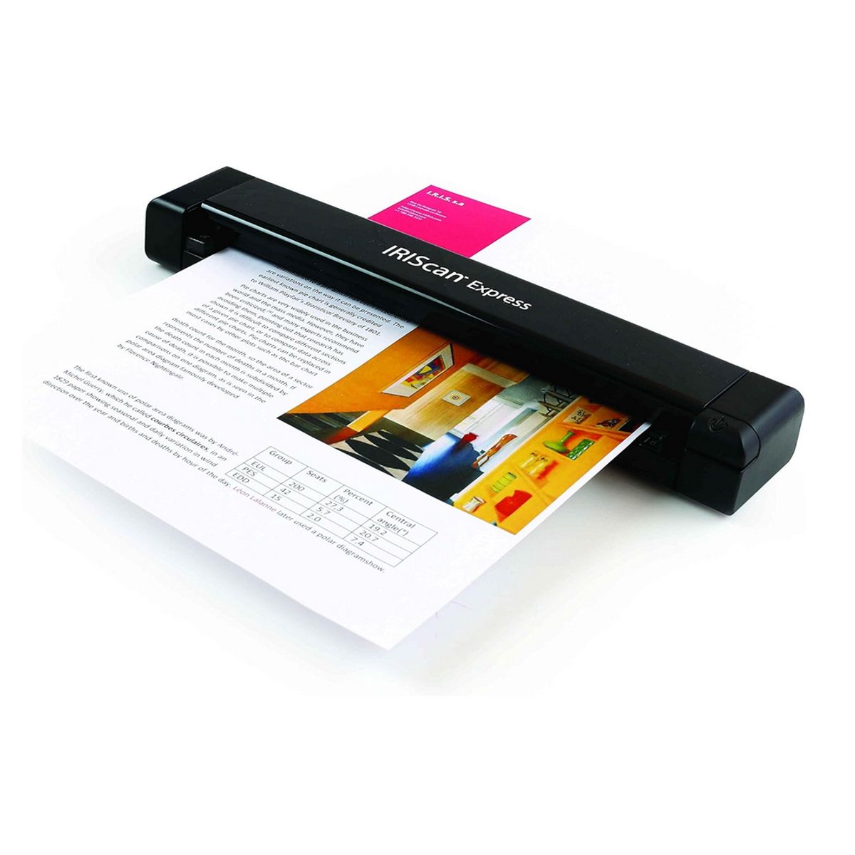 CANON - Escáner Portátil Iriscan Canon Express V4 8pp