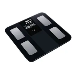 ELECTRON - Balanza Pesa Digital Inteligente App BT EM-03 Negra 180 kgs