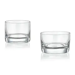 BOHEMIA CRYSTAL - CRYSTALEX SET 6 VASOS NEAT WHISKY