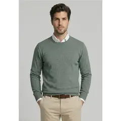 FEROUCH - Sweater Paris Lt. Green