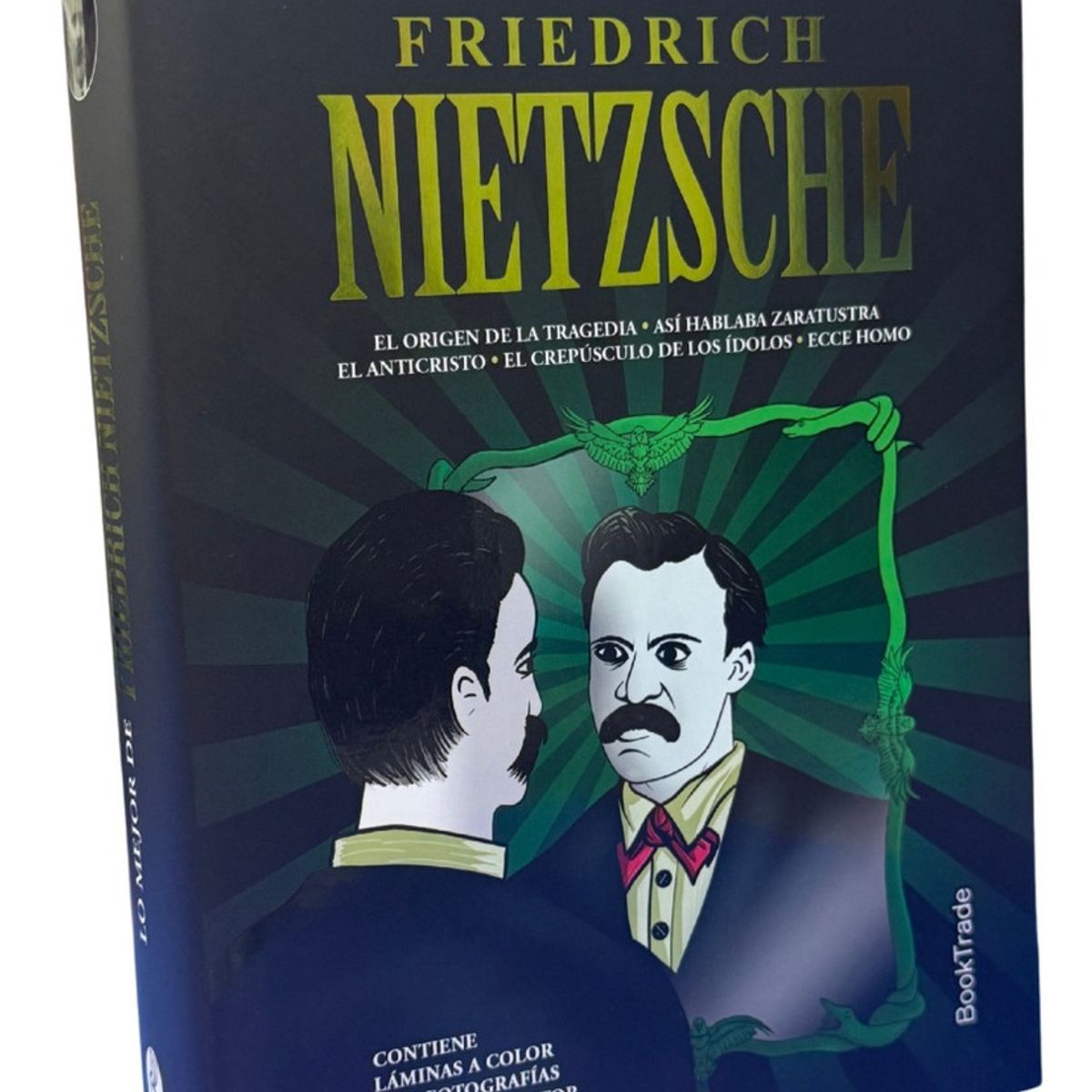 BOOKTRADE - LO MEJOR DE FRIEDRICH NIETZSCHE  TAPA DURA