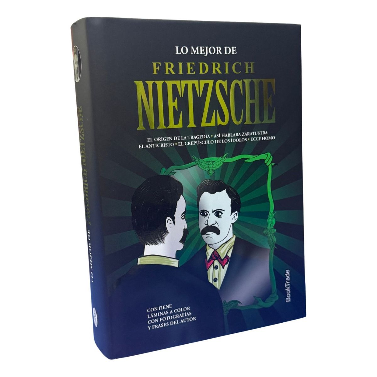 BOOKTRADE - LO MEJOR DE FRIEDRICH NIETZSCHE  TAPA DURA
