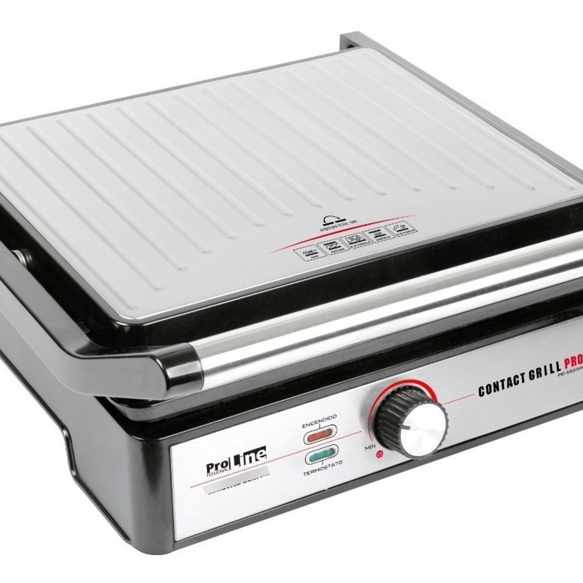 SINDELEN - Parrilla Eléctrica Plancha Panini Grill Sindelen Pe-5500in