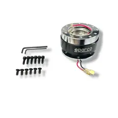 GENERICO - Masa Desmontable Metálica Para Volantes Deportivo Negro