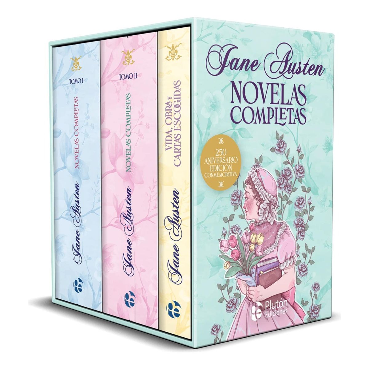PLUTON EDICIONES - JANE AUSTEN - NOVELAS COMPLETAS - PACK 250 ANIVERSARIO