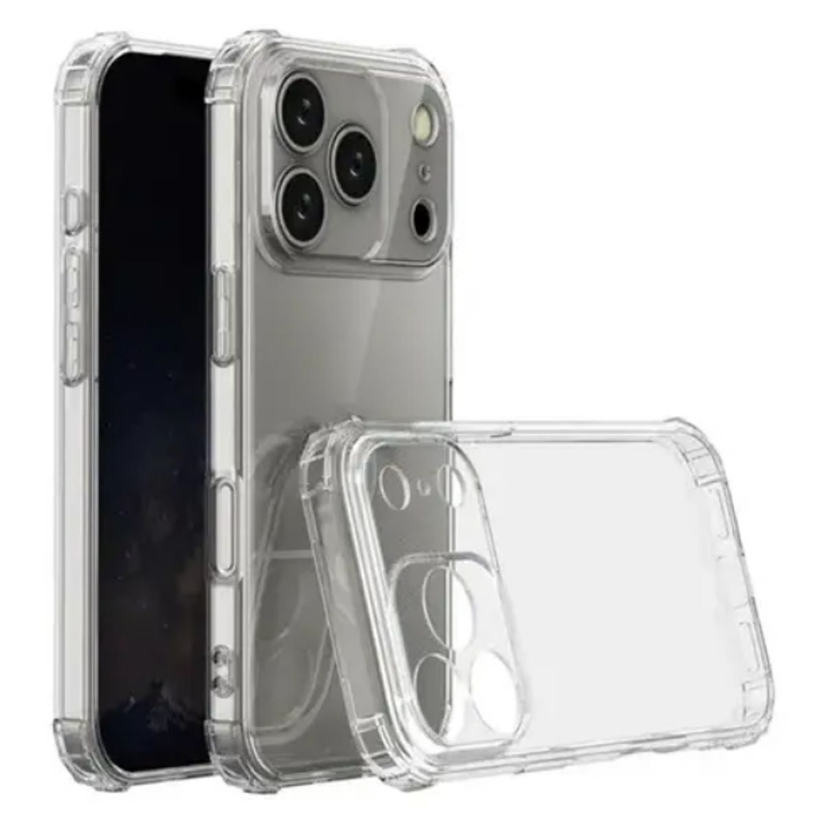 GENERICO - Carcasa para Iphone 17 AIR Transparente Reforzada