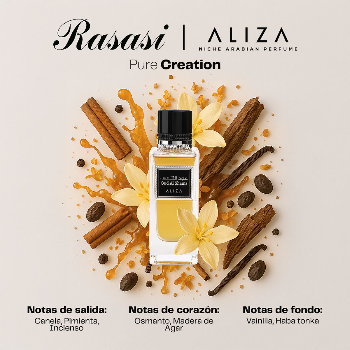 ALIZA - Perfume  Aliza  Oud Al Shams 80ml