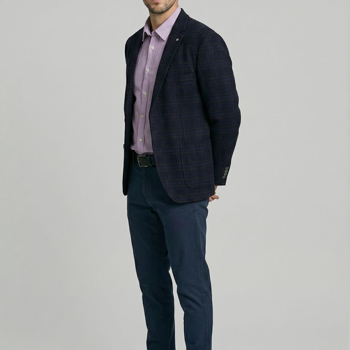 FEROUCH - Blazer Burbank Navy Ferouch