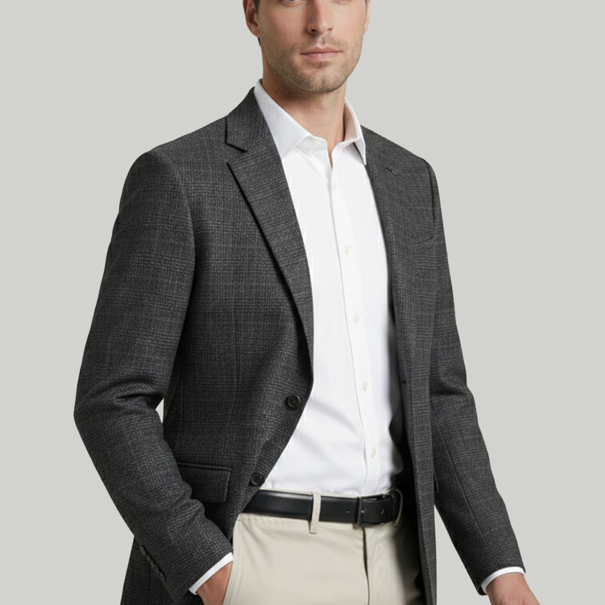 NEW MAN - Blazer Florencia Dk Grey New Man