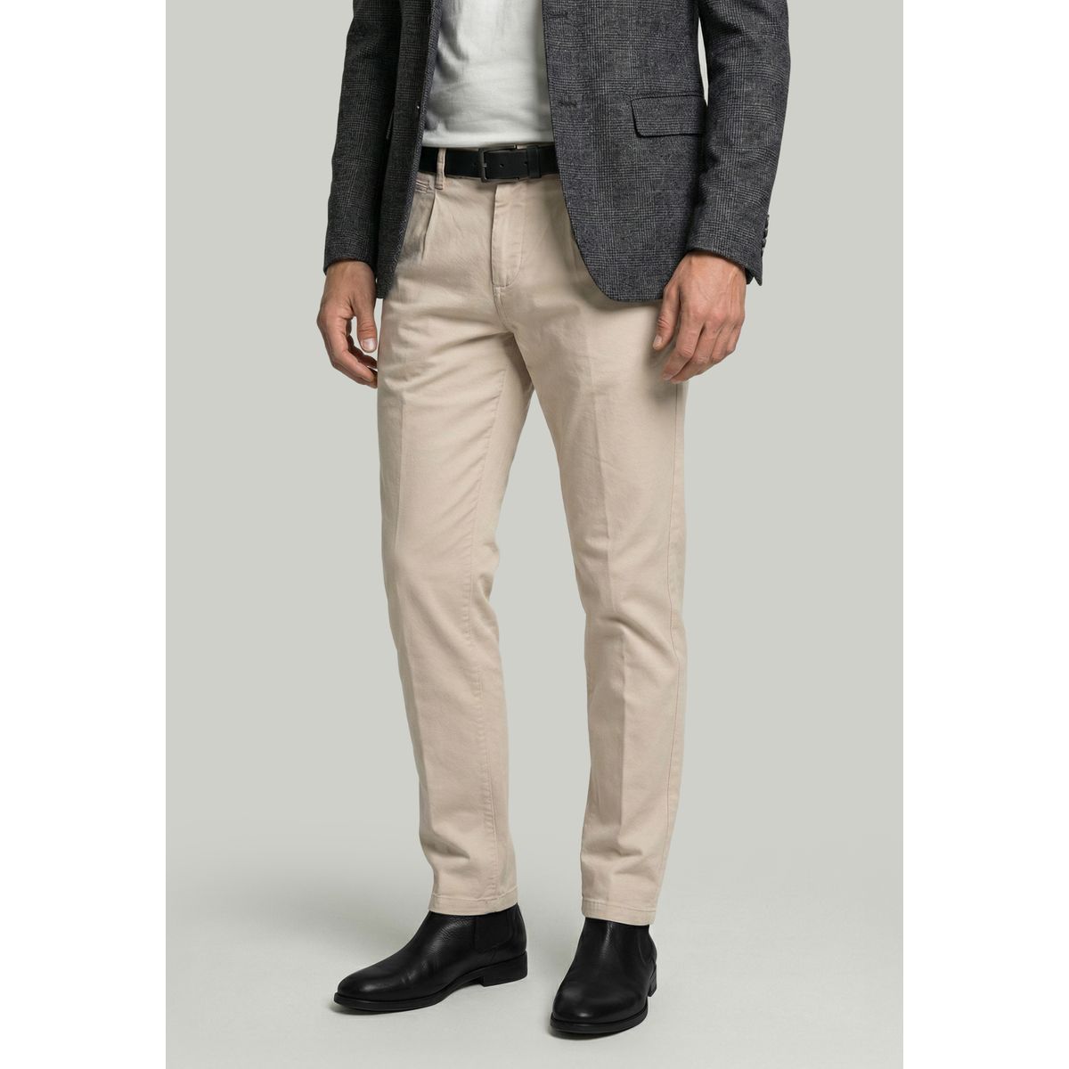 NEW MAN - Pantalón Leiden Ecru New Man
