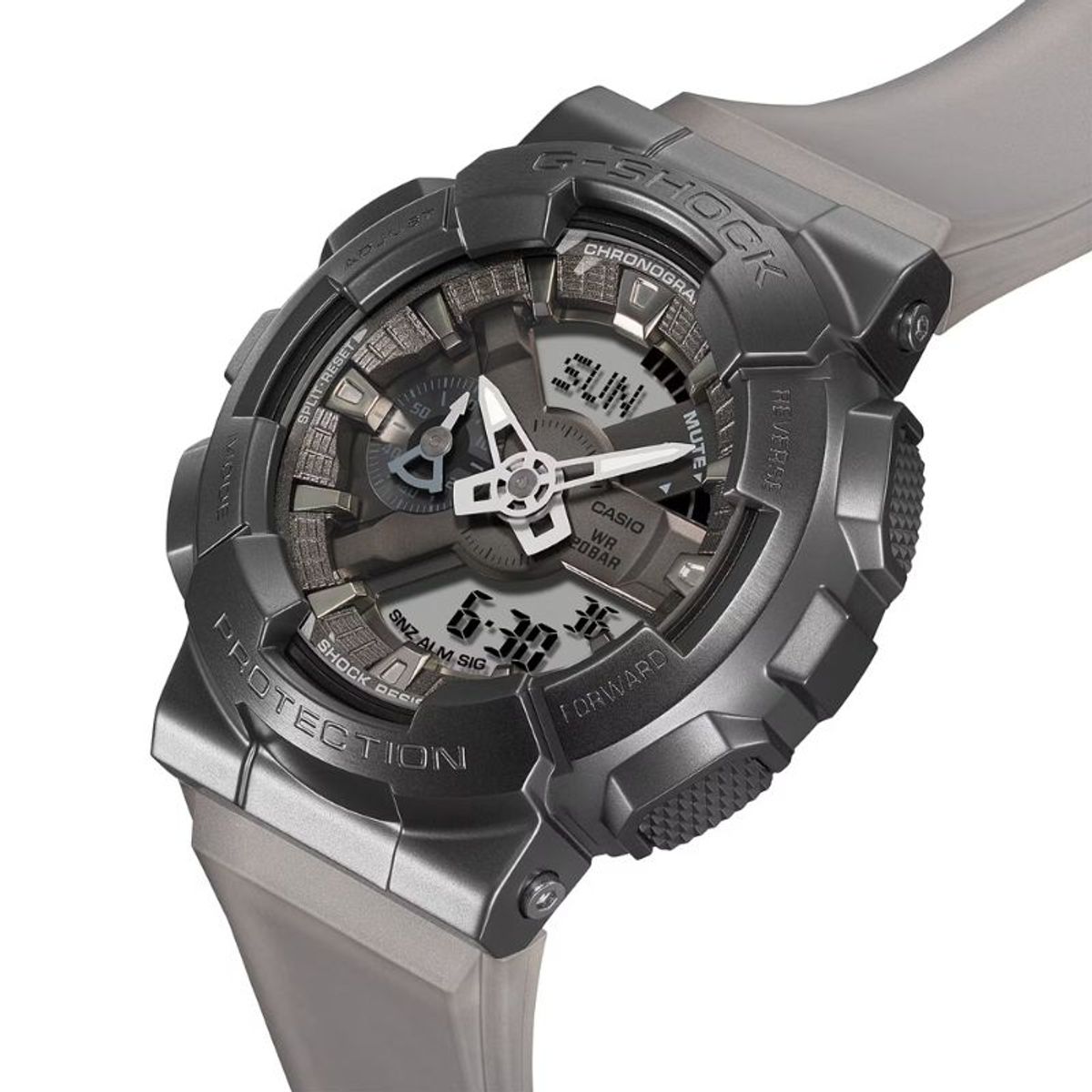 CASIO - Reloj Hombre G-SHOCK GM-110MF-1ADR G-Steel Metalico