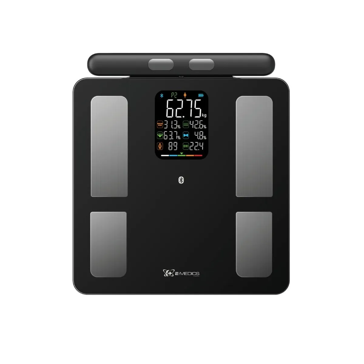 ELECTRON - Balanza Pesa Digital Inteligente Electron App BT EM-04 Negra 15 aps