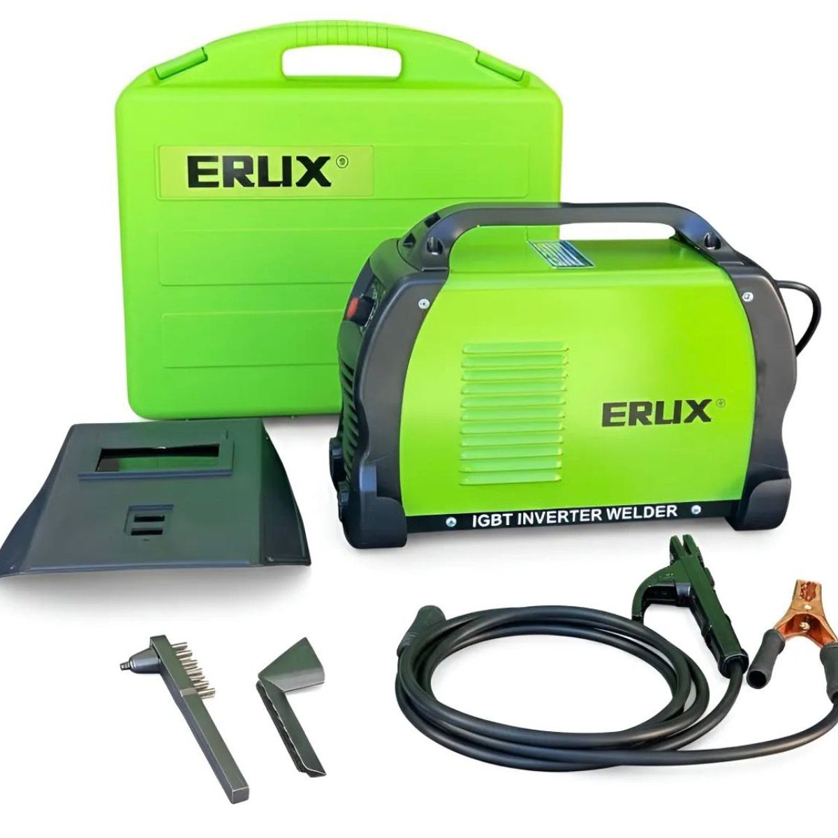GENERICO - Soldadora Erux 250 Amp Profesional Para Soldar