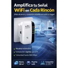 MOVI - Amplificador WiFi Repetidor de Señal