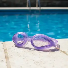 GENERICO - Lentes Natación Vitrineon Cl Niños Antiparras Uv Estuche Color Violeta