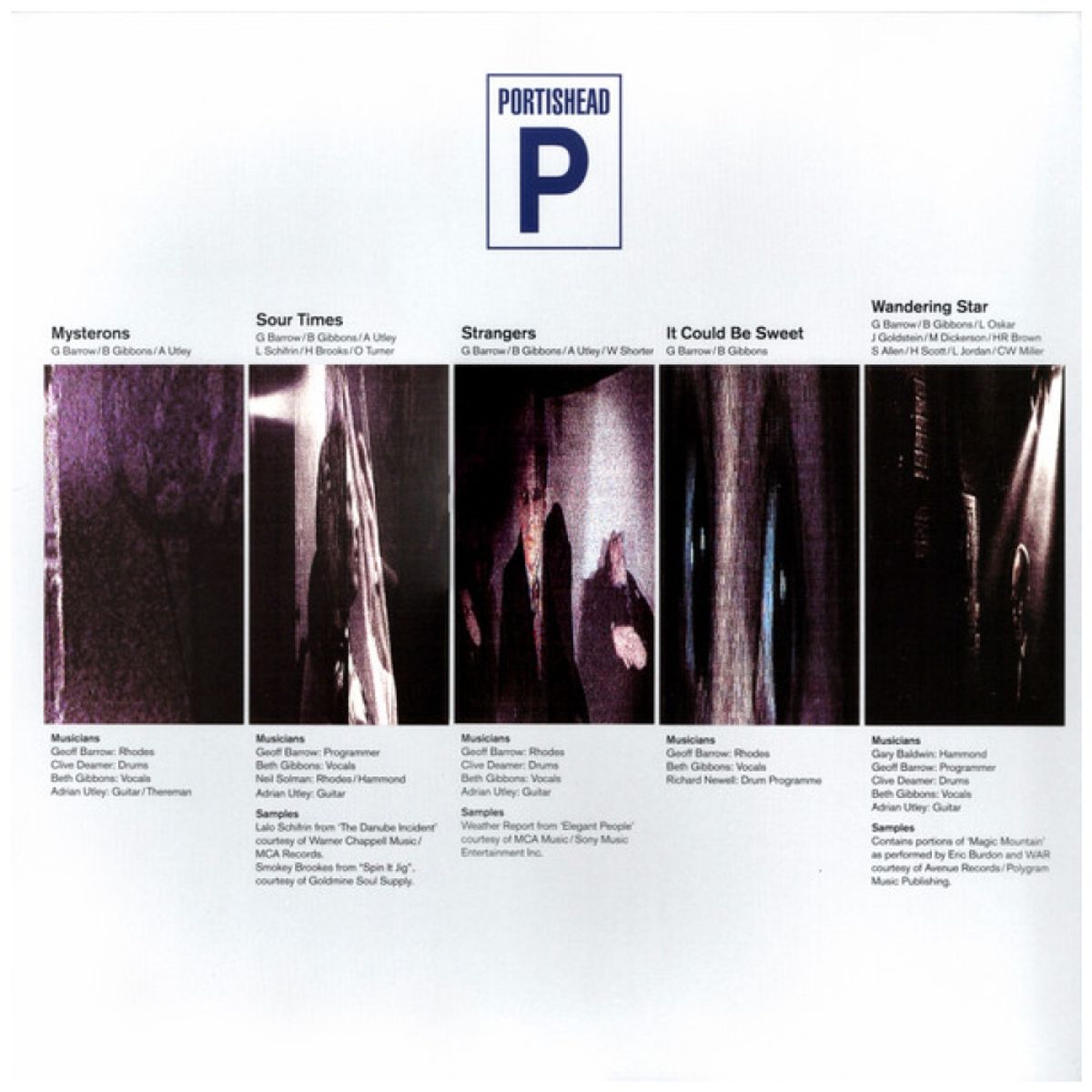 HITWAY MUSIC - PORTISHED - DUMMY GATEFOLD DL CARD - VINILO