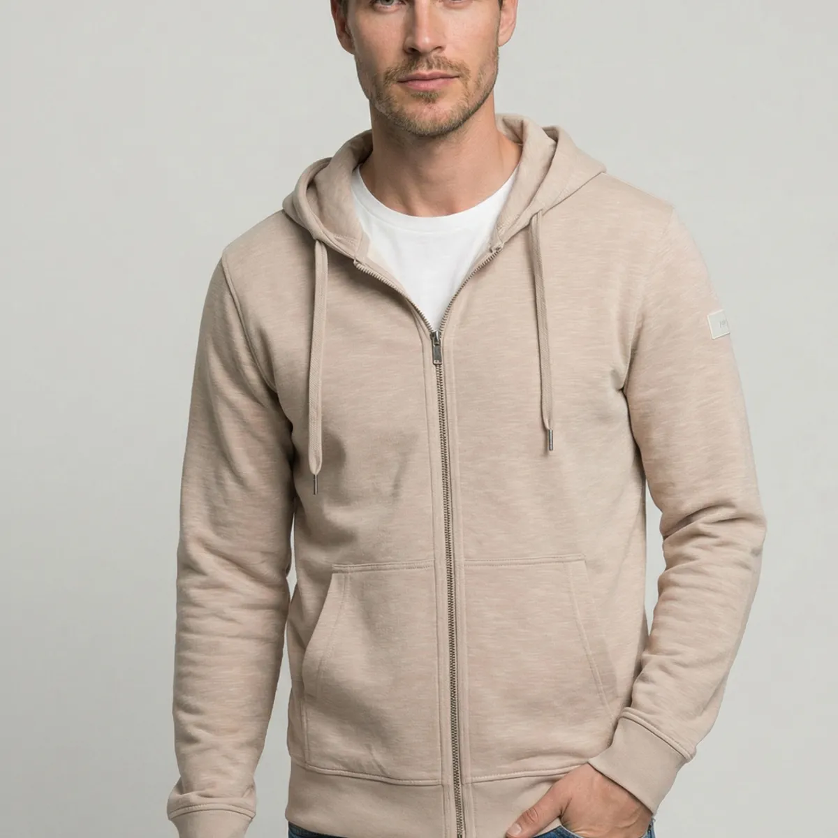 NEW MAN - Poleron Lisboa Sand New Man