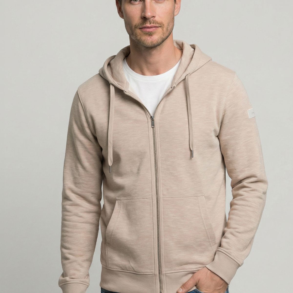 NEW MAN - Poleron Lisboa Sand New Man