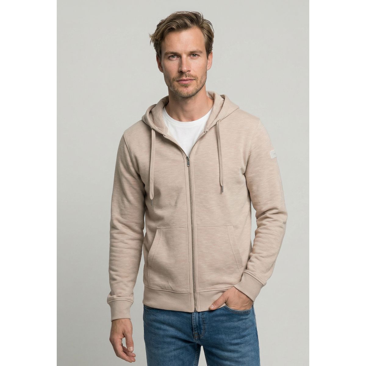 NEW MAN - Poleron Lisboa Sand New Man