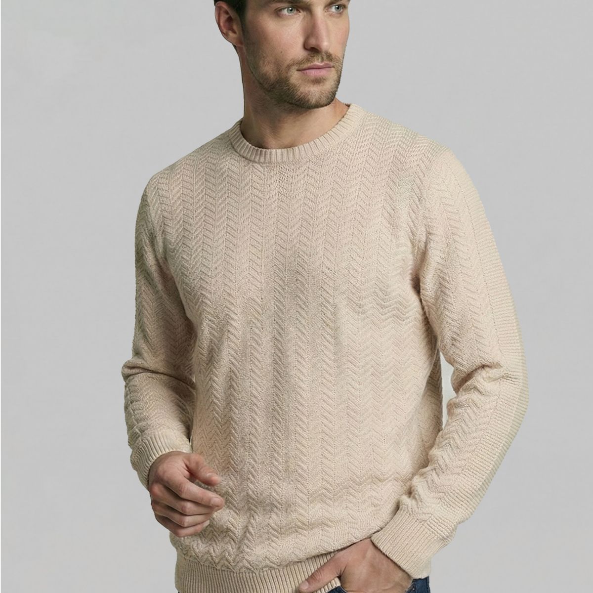FEROUCH - Sweater Boston Beige Ferouch