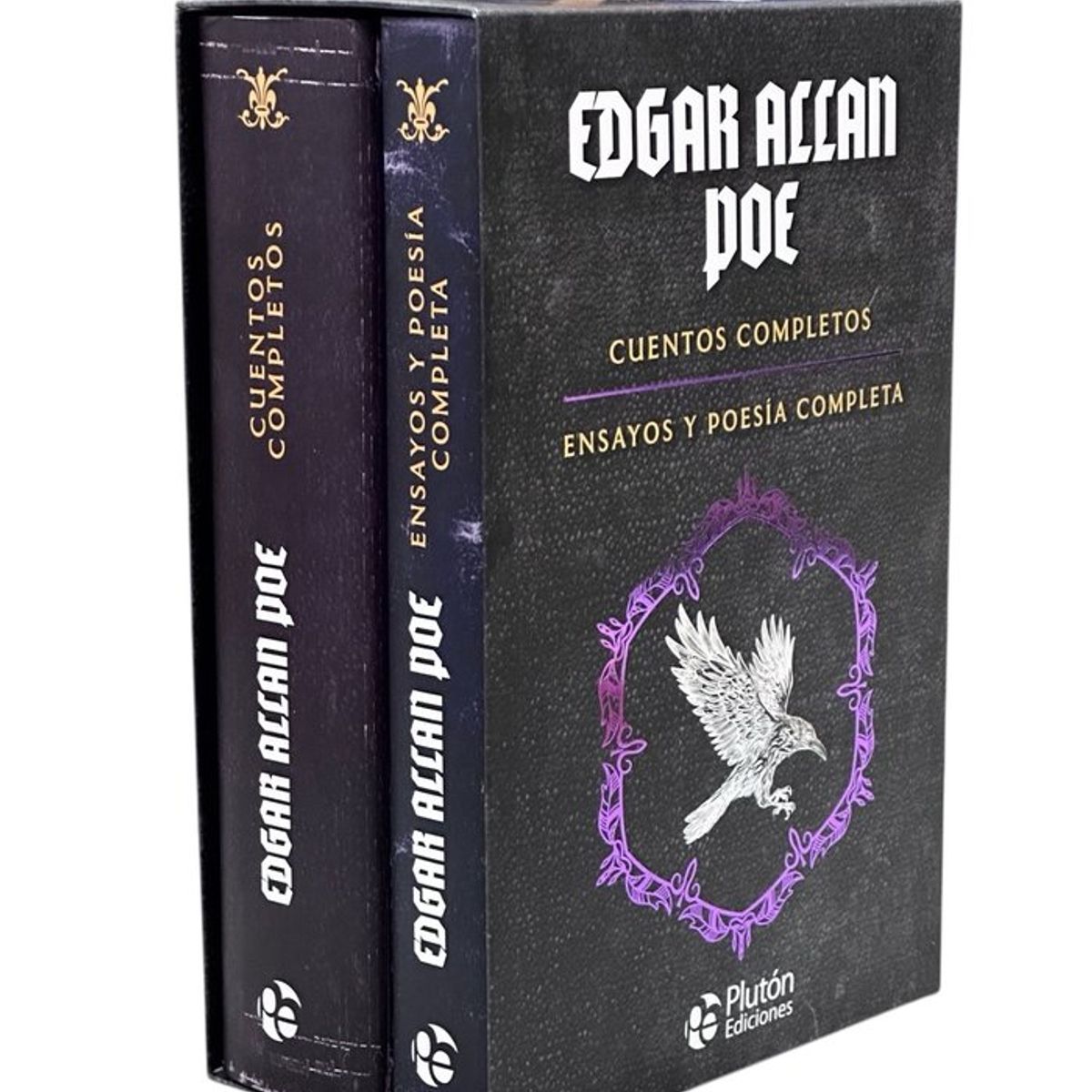 PLUTON - PACK EDGAR ALLAN POE CUENTOS COMPLETOS ENSAYOS Y POESIA