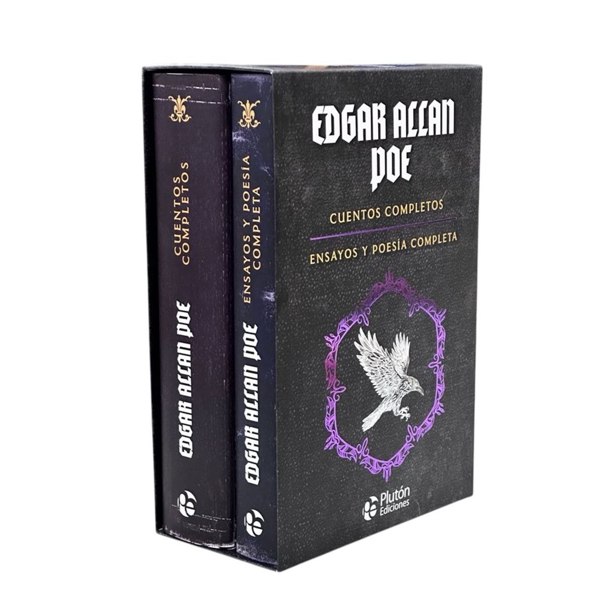 PLUTON - PACK EDGAR ALLAN POE CUENTOS COMPLETOS ENSAYOS Y POESIA