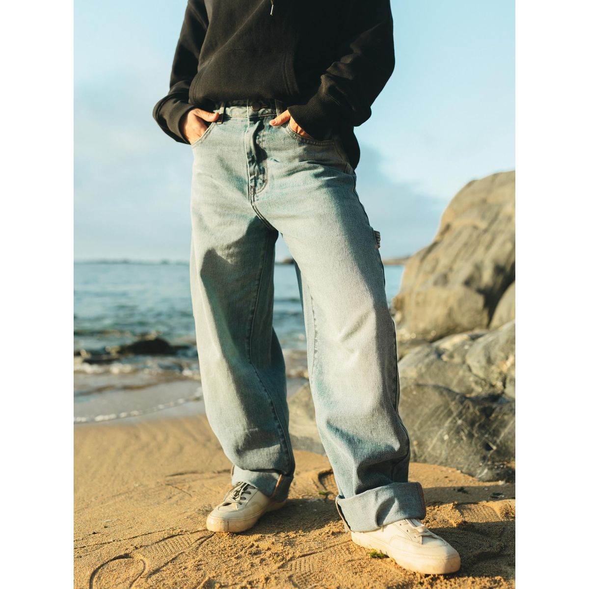 MAUI AND SONS - Pantalon Narex Celeste Mujer Maui And Sons