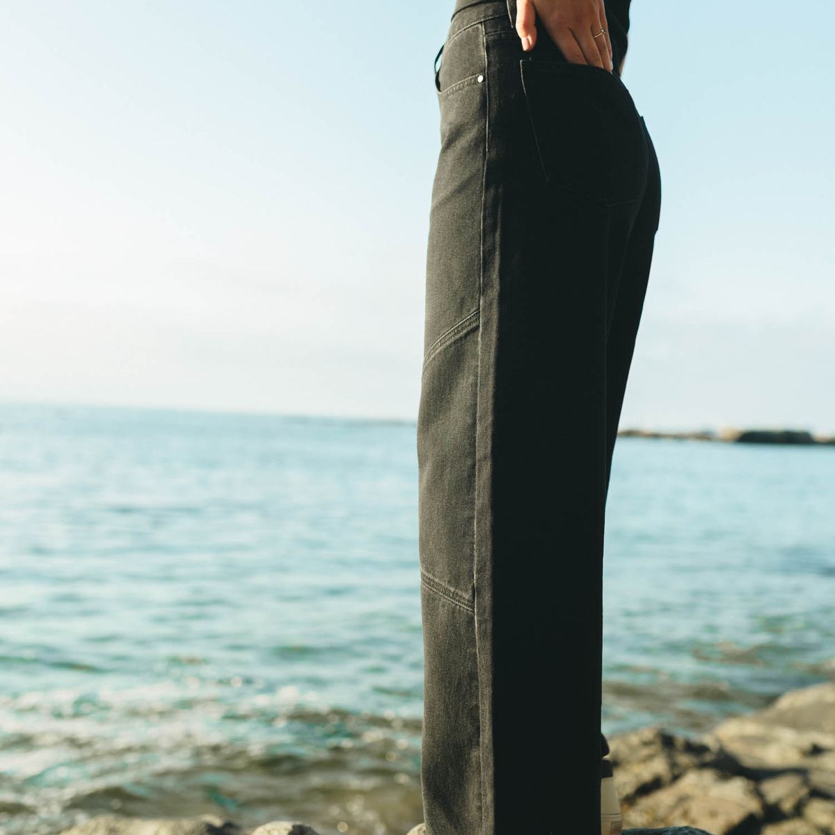 MAUI AND SONS - Pantalon Ocevi Negro Mujer Maui And Sons