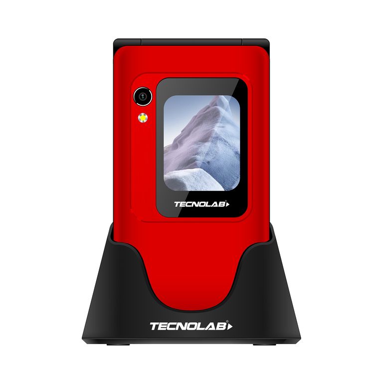 Celular Senior 4G Doble Pantalla BT TL705R Rojo