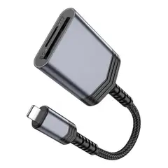 COMPUTECH - Lector Tarjetas Sd Microsd Lightning iPhone 480mbps Hoco Ua2