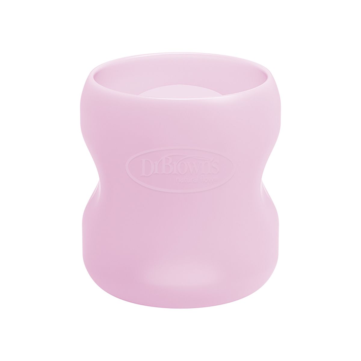 DR BROWN'S - Funda de Protección Mamadera De Vidrio Dr Brown´s 150ml Rosa