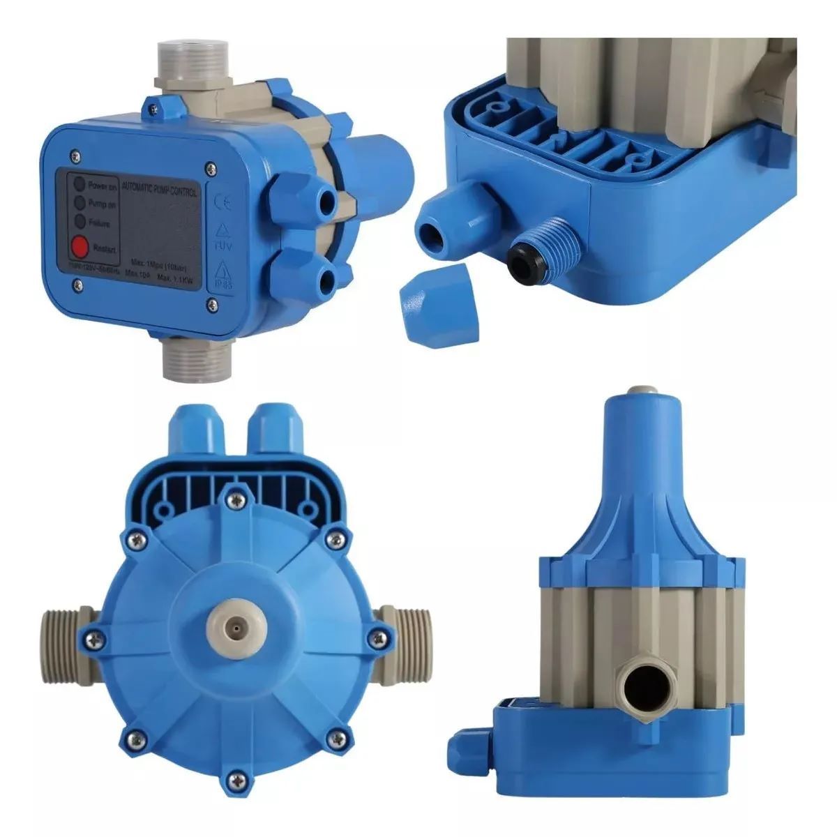 GENERICO - Controlador Electrónico Automatico Presion Para Bomba Agua