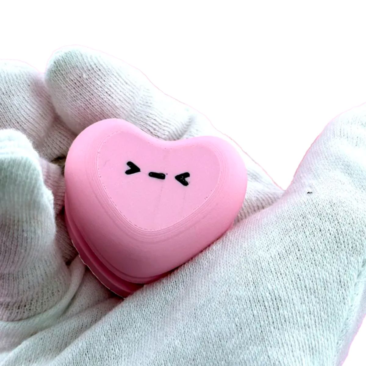 GENERICO - Figura Clicker forma macaron corazón