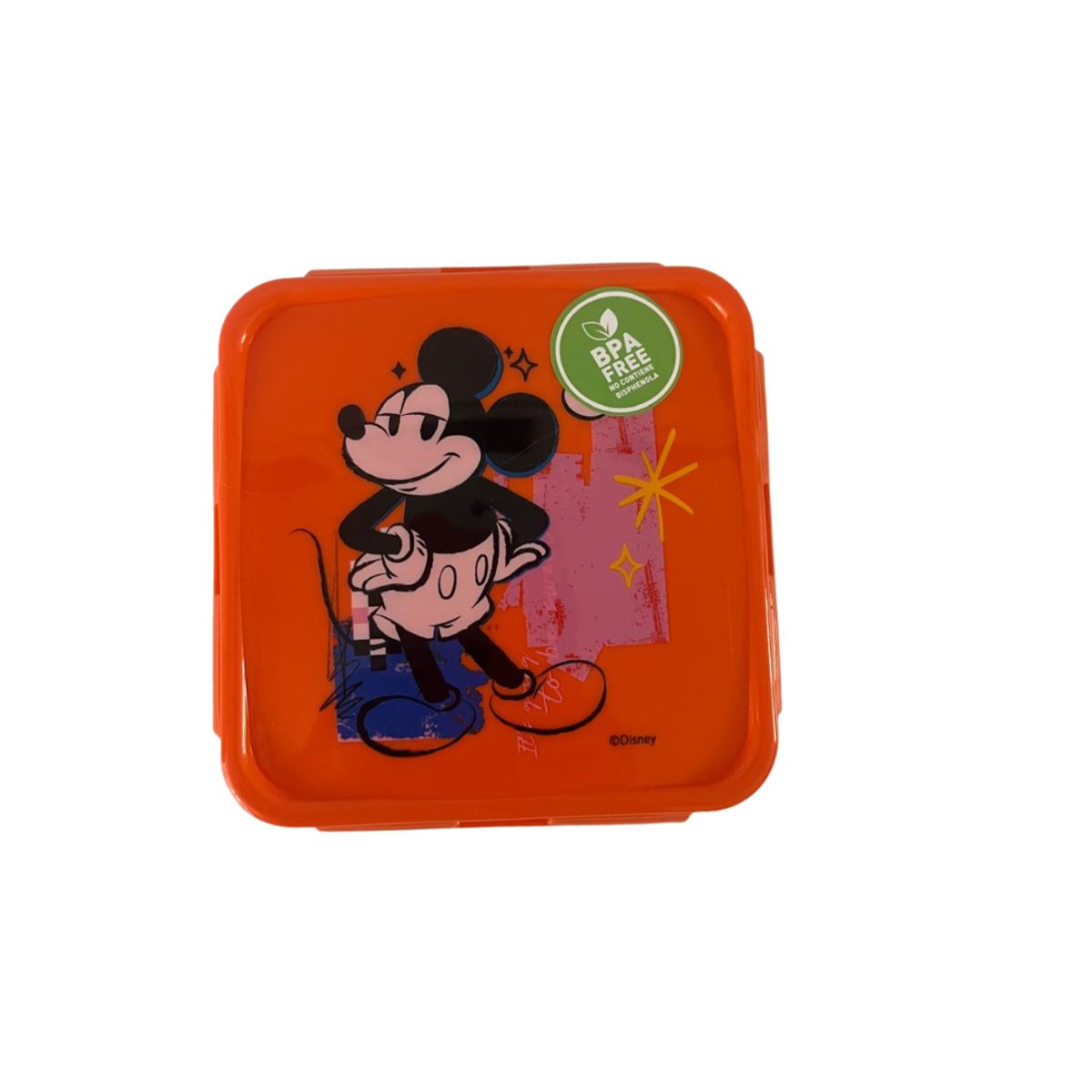 DISNEY - Portasandwich Hermético 500ml Infantiles Disney Marvel - Mickey