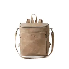 VALIZ - MOCHILA ALFORJA CHICA - 100% CUERO